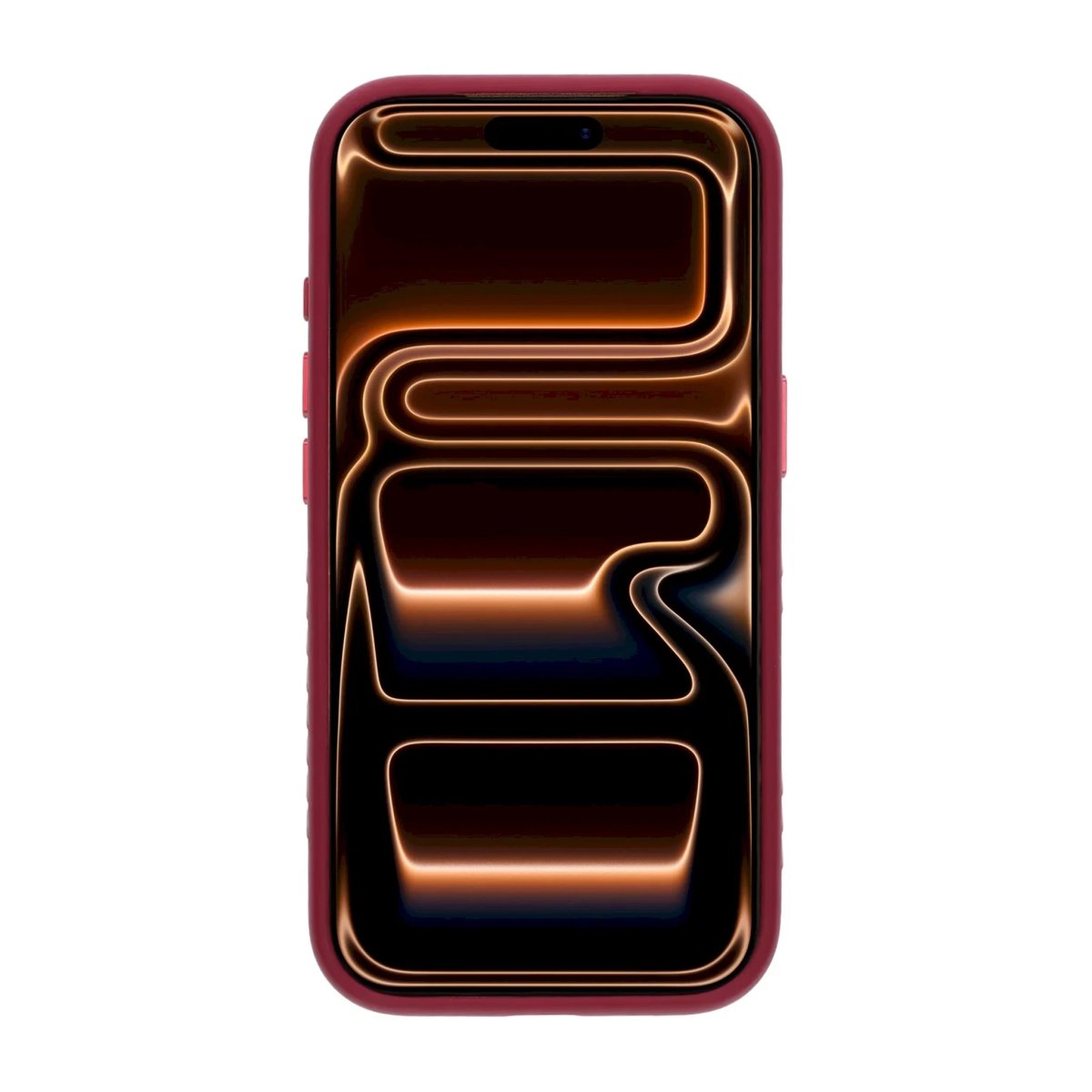 iPhone 17 Pro Max/iPhone 18 Pro Max Kuori MagSafe-teline strassikivillä Punainen