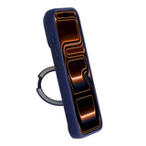 iPhone 17 Pro/iPhone 18 Pro Kuori MagSafe-teline strassikivillä Sininen