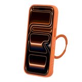 iPhone 17 Pro/iPhone 18 Pro Kuori MagSafe-teline strassikivillä Oranssi