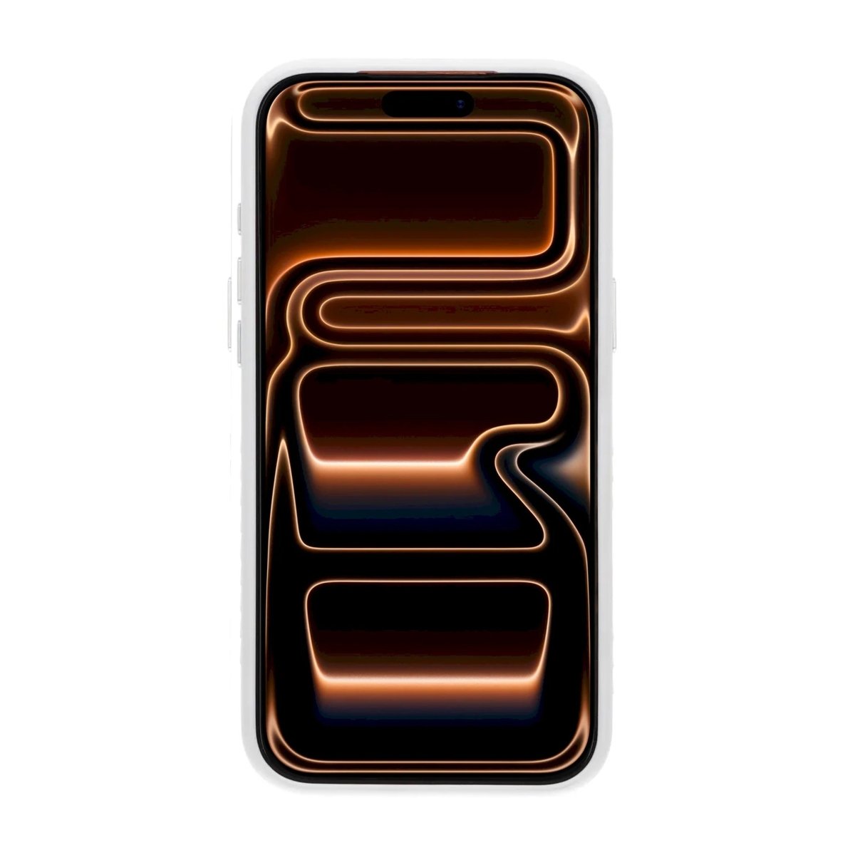 iPhone 17 Pro/iPhone 18 Pro Kuori MagSafe-teline strassikivillä Valkoinen