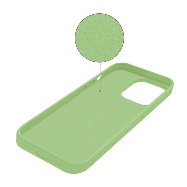 iPhone 13 Pro Max Silikonikuori Vihreä