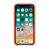 iPhone Xs Max Silikonikuori Oranssi