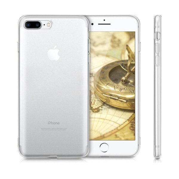 iPhone 7 Plus/iPhone 8 Plus Kuori Iskunkestävä TPU Läpinäkyvä