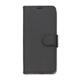 Motorola Moto G04 Kotelo Jalustalla Musta
