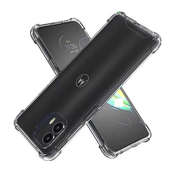 Motorola Moto G23 Kuori Iskunkestävä Läpinäkyvä