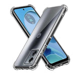 Motorola Moto G14 Iskunkestävä läpinäkyvä kuori