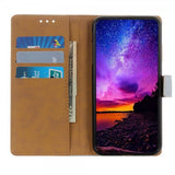 Motorola Moto G200 Suojakuori Nahkakuviointi Violetti