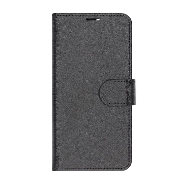 Motorola Moto G55 Kotelo jalustalla Musta