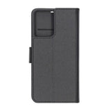 Motorola Moto G55 Kotelo jalustalla Musta