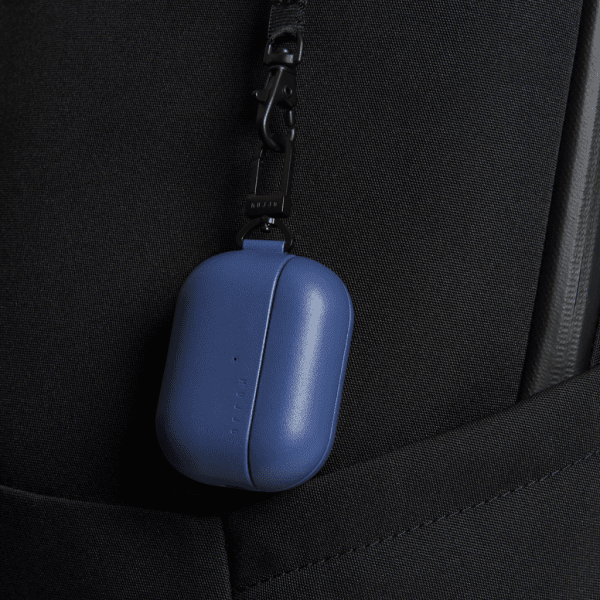 Mujjo AirPods Pro 2 Echelon -suojakuori, Monaco Blue