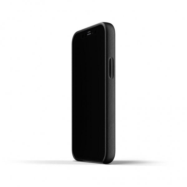 Mujjo iPhone 12 Mini Kuori, täysnahkainen suojakuori, ruskea