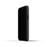 Mujjo iPhone 12 Mini Kuori, täysnahkainen suojakuori, ruskea