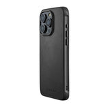 Mujjo iPhone 15 Pro Max Kuori Shield Case Musta