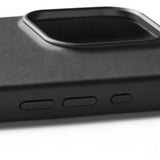 Mujjo iPhone 16 Pro Kuori, täysnahkainen, musta