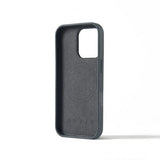 Mujjo iPhone 16 Pro -kuori Maiz Case Steel Blue