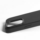 Mujjo iPhone 16 Pro Max -kotelo täysnahkaa, musta