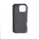 Mujjo iPhone 16 Pro Max Shield Case, teräksensininen