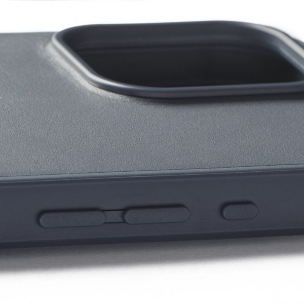 Mujjo iPhone 16 Pro Max Shield Case, teräksensininen