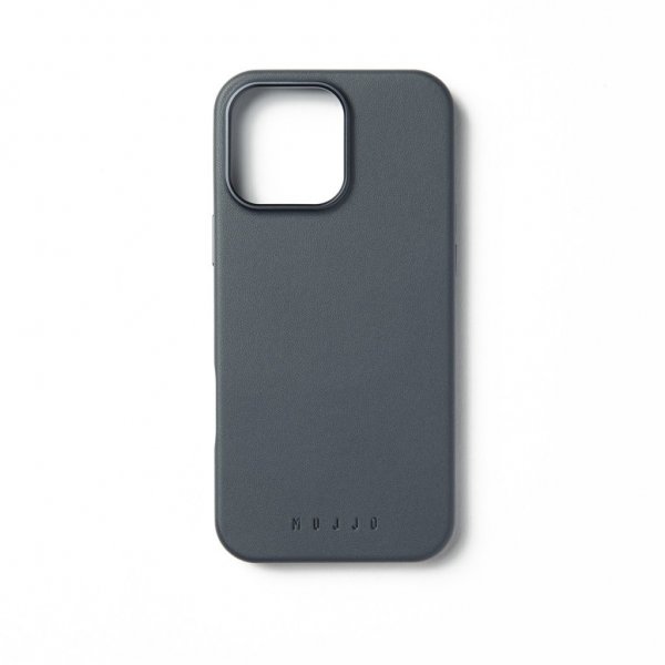 Mujjo iPhone 16 Pro Max -kuori Maiz Case Steel Blue