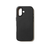 Mujjo iPhone 17 -suojakuori, kokonahkainen, MagSafe, musta