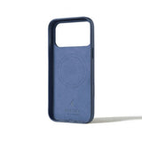 Mujjo iPhone 17 Pro Max -suojakuori täydellä nahalla MagSafe Monaco Blue