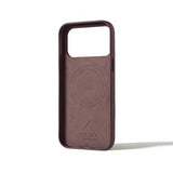 Mujjo iPhone 17 Pro Max Kuori Täysnahkainen Suojakotelo MagSafe Bronze Red