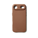 Mujjo iPhone Air-kuori, täysnahkainen, MagSafe, Tan