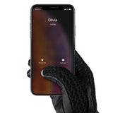 Mujjo Leather Crochet Touchscreen-käsineet, koko 9