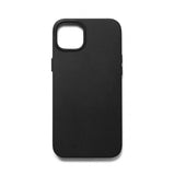Mujjo iPhone 14 Full Leather Case MagSafe -suojakuori, musta