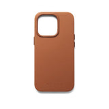 Mujjo iPhone 14 Pro Full Leather Case MagSafe Tan -suojakotelo