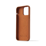 Mujjo iPhone 14 Pro Max -kuori, täysnahkainen, MagSafe, Monaco Blue