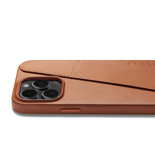 Mujjo iPhone 14 Pro Max -kuoret, täysnahkainen lompakkokotelo, musta