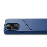Mujjo iPhone 14 Pro -suojakuori, Full Leather Wallet Case, musta