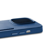 Mujjo iPhone 14 Pro -suojakuori, Full Leather Wallet Case, musta
