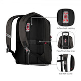 Wenger MX Professional 16" kannettavan tietokoneen reppu, harmaa