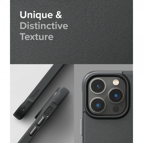 Ringke iPhone 14 Pro -suojakuori Onyx Dark Gray