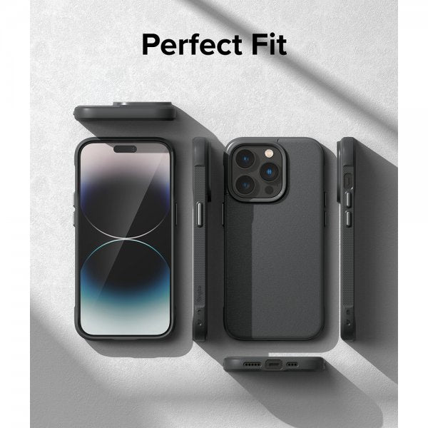 Ringke iPhone 14 Pro -suojakuori Onyx Dark Gray