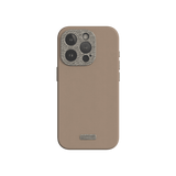 Moshi iPhone 15 Pro -suojakuori Napa MagSafe Woodsmoke Brown