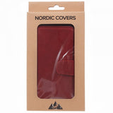 Nordic Covers iPhone 11 Kotelo Essential Leather Poppy Red
