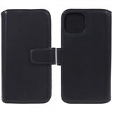 Nordic Covers iPhone 12/iPhone 12 Pro -kuori Essential Leather Raven Black