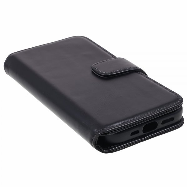 Nordic Covers iPhone 11 -kotelo Essential Leather Raven Black