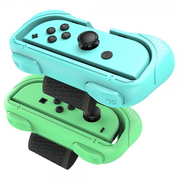Ipega Nintendo Switch Joy-Con -pidike rannekkeella, 2 kpl