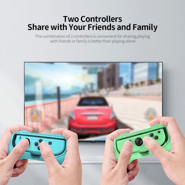 Ipega Nintendo Switch Joy-Con -pidike rannekkeella, 2 kpl
