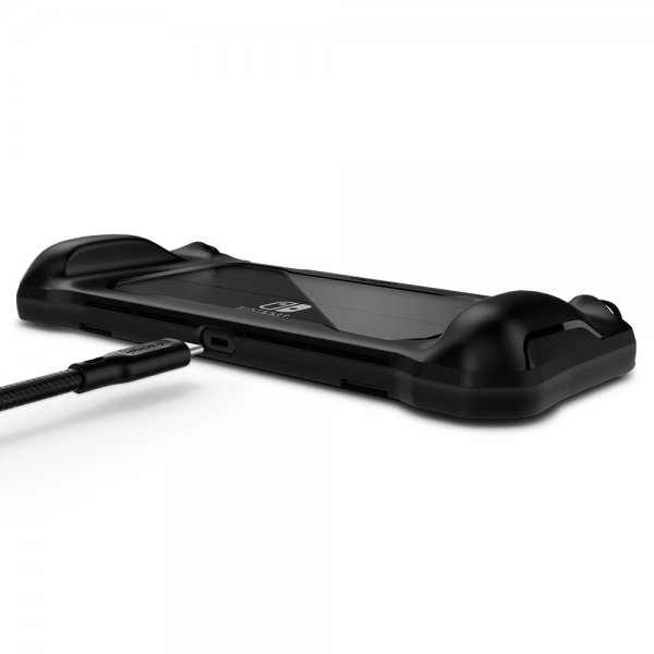 Spigen Nintendo Switch OLED -kuoret, Rugged Armor, mattamusta