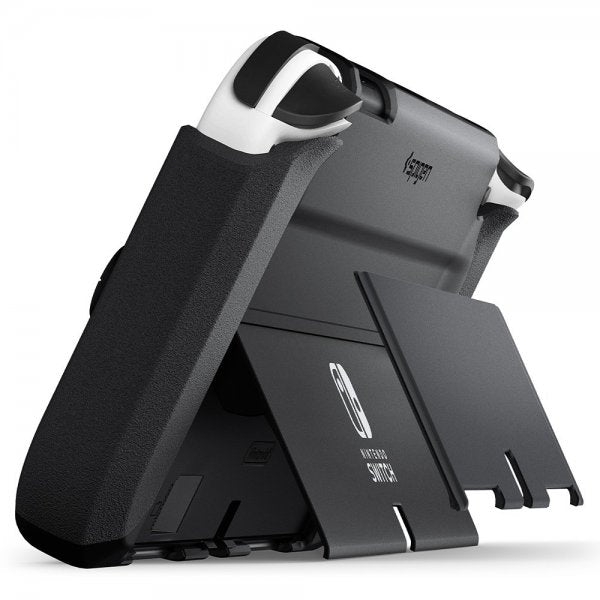 Spigen Nintendo Switch OLED -kuori, Thin Fit, musta
