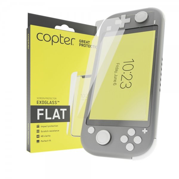 Copter Nintendo Switch OLED Exoglass Flat -näytönsuoja