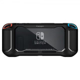Spigen Nintendo Switch -kuori Rugged Armor mattamusta