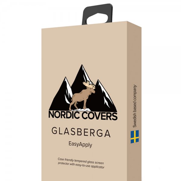 Nordic Covers Samsung Galaxy S24 Plus/Galaxy S25 Plus -näytönsuoja, lasi, EasyApply