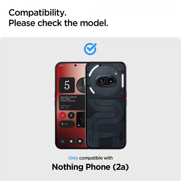 Spigen Nothing Phone (2a) Näytönsuoja GLAS.tR ALIGNmaster 2-pakkaus