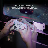GameSir Nova HD Rumble -peliohjain 2.4G Retro White